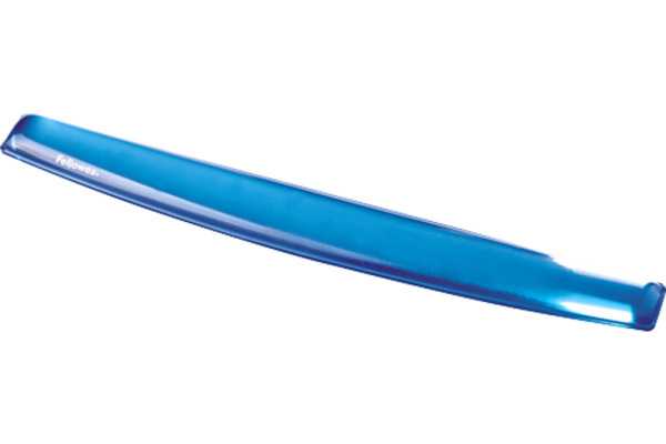 FELLOWES Handgelenkauflage Crystals 9113709 blau, für Tastatur, Gel – Bild 2