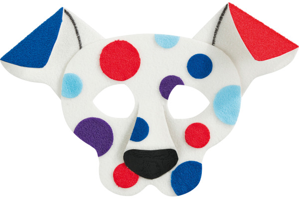 FOLIA Kindermasken 23209 6 Formen ass. – Bild 2