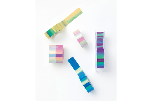 FOLIA Magic Rainbow Tape 12mmx2m 309 Irisierend 6 Stück – Bild 3