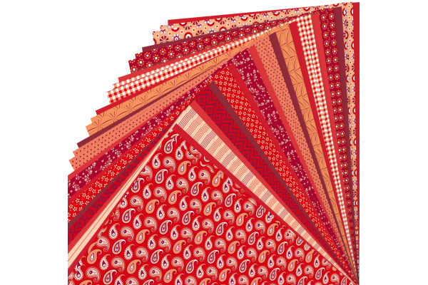 FOLIA Motivblock Basic 46249 rot, 30 Blatt – Bild 3