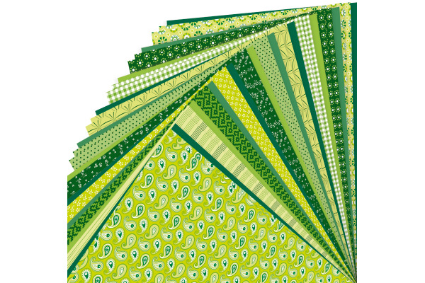 FOLIA Motivblock Basic 46549 grün, 30 Blatt – Bild 3