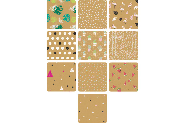 FOLIA Motivblock 48798 Kraftpapier, Kraftkarton – Bild 2