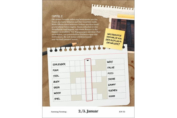 HEYE Abreisskalender 2027 23590+27 Escape-Kalender 12.5x16cm – Bild 4