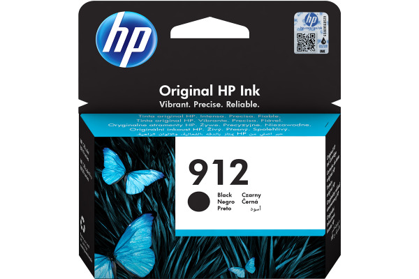 HP Tintenpatrone 912 schwarz 3YL80AE OfficeJet 8010/8020 250 S.