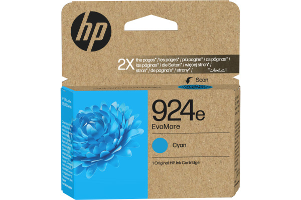 HP Tintenpatrone 924e cyan 4K0U7NE OfficeJet Pro 8120/8130 800 S.