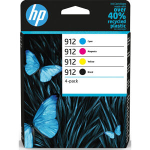 HP Combopack 912 CMYBK 6ZC74AE OfficeJet 8010/8020 250/315 S.