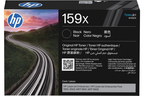 HP Toner-Modul HY 159X schwarz W1590X LJ Ent.5501/MFP 5601 10'000 S.