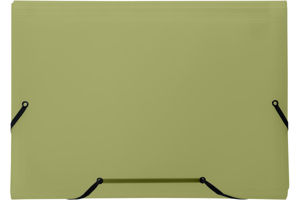KOLMA Fächermappe Easy A4 11.017.21 olivgrün 13 Taschen