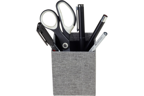 KOLMA Stifteköcher RPET 14.305.03 rezykliertes PET 8x8x9cm – Bild 2