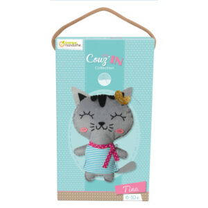 MANDARINE Bastelset 52654O Little Couz'in Tina die Katze