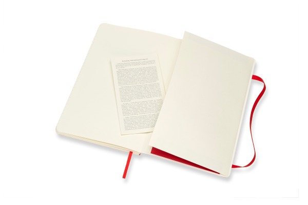 MOLESKINE Notizbuch Classic SC Large 002854634 scharl.rot, liniert 96 Blatt – Bild 4