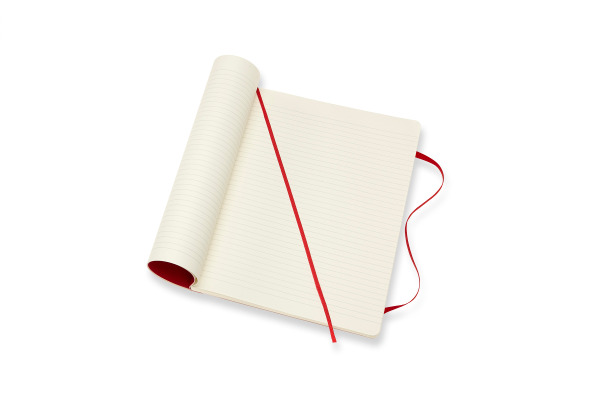 MOLESKINE Notizbuch Classic SC XL 002854672 scharl.rot, liniert 96 Blatt – Bild 3