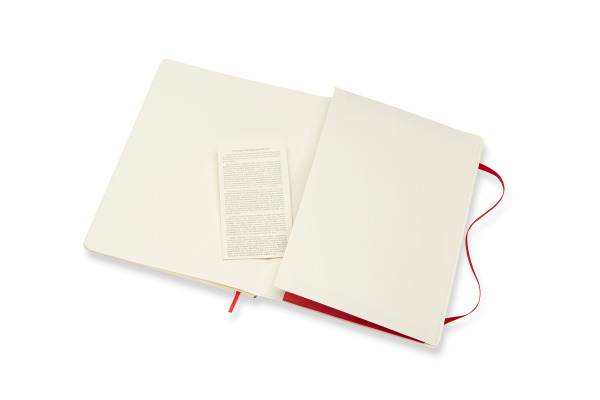 MOLESKINE Notizbuch Classic SC XL 002854672 scharl.rot, liniert 96 Blatt – Bild 4