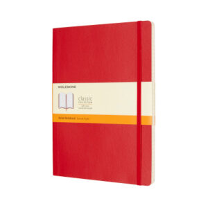 MOLESKINE Notizbuch Classic SC XL 002854672 scharl.rot, liniert 96 Blatt