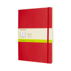 MOLESKINE Notizbuch Classic SC XL 002854696 scharl.rot, blanco 96 Blatt