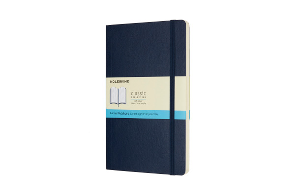 MOLESKINE Notizbuch Classic SC Large 002854764 saphir, dots 96 Blatt