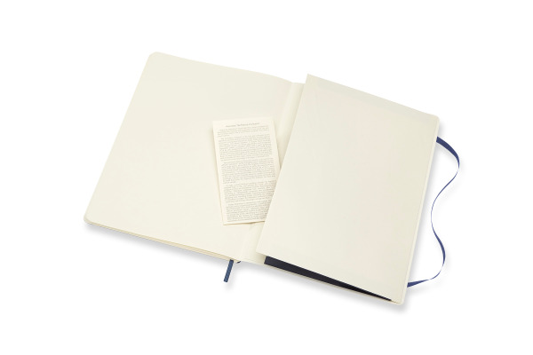 MOLESKINE Notizbuch Classic SC XL 002854788 saphir, blanco 96 Blatt – Bild 4