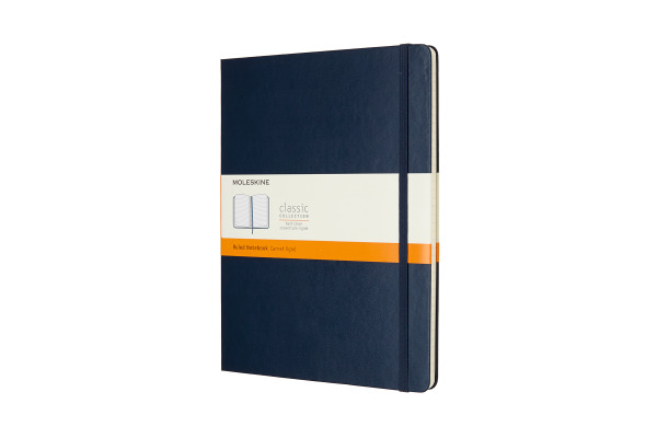 MOLESKINE Notizbuch Classic HC XL 002855129 saphir, liniert 96 Blatt