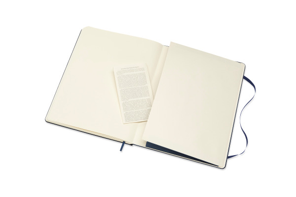 MOLESKINE Notizbuch Classic HC XL 002855136 saphir, blanco 96 Blatt – Bild 4