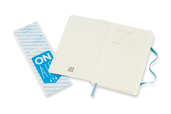 MOLESKINE Notizbuch Classic SC Pocket 341715468 liniert, SC, Riff Blau – Bild 3