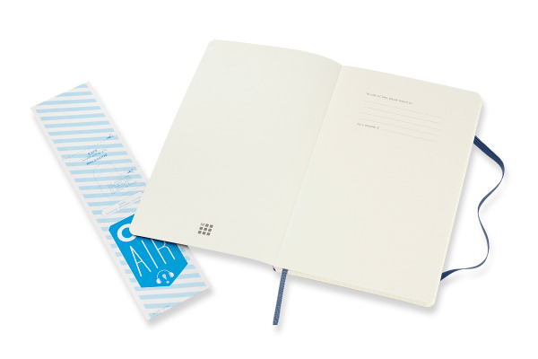 MOLESKINE Notizbuch Classic SC Large 341715598 saphir, kariert 5mm 96 Blatt – Bild 3