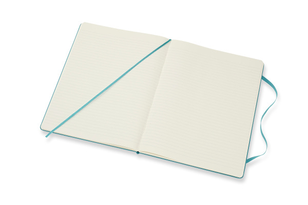 MOLESKINE Notizbuch Classic HC XL 341716076 riff blau, liniert 96 Blatt – Bild 3