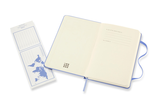 MOLESKINE Notizbuch Classic HC Pocket 420850802 hortensienblau 96 Blatt – Bild 2