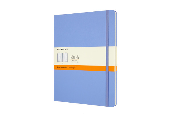 MOLESKINE Notizbuch Classic HC XL 420850833 blau, liniert 96 Blatt