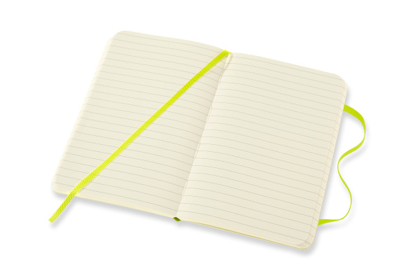 MOLESKINE Notizbuch Classic SC Pocket 420850970 liniert,limetten grün,192 S. – Bild 3