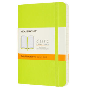 MOLESKINE Notizbuch Classic SC Pocket 420850970 liniert,limetten grün 96 Blatt