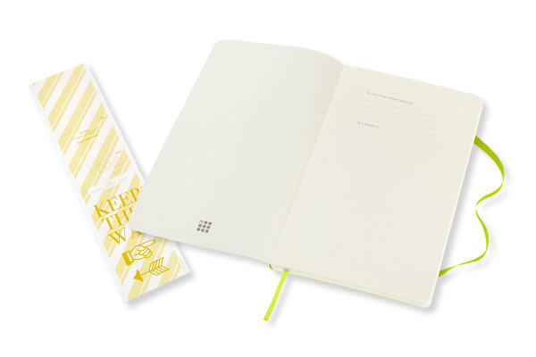 MOLESKINE Notizbuch Classic SC XL 420850994 limettengrün,liniert 96 Blatt – Bild 2