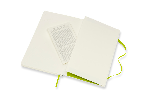 MOLESKINE Notizbuch Classic SC XL 420850994 limettengrün,liniert 96 Blatt – Bild 4