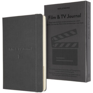 MOLESKINE Notizbuch Thema Film & TV A5 420853551 dunkelgrau, liniert 200 Blatt
