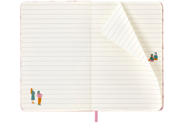 MOLESKINE Notizbuch Sakura A6 598851458 rosa, liniert 96 Blatt – Bild 2
