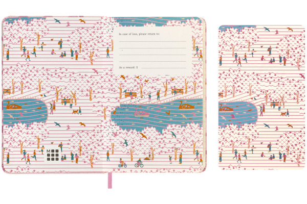 MOLESKINE Notizbuch Sakura A6 598851458 rosa, liniert 96 Blatt – Bild 3