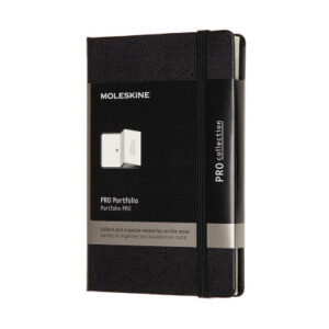 MOLESKINE Notizbuch PRO A6 647620336 schwarz, liniert 96 Blatt