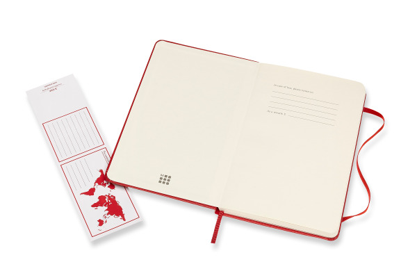 MOLESKINE Notizbuch Classic HC Medium 647626628 scharl.rot, liniert 104 Blatt – Bild 3