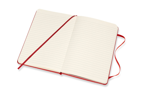 MOLESKINE Notizbuch Classic HC Medium 647626628 scharl.rot, liniert 104 Blatt – Bild 4
