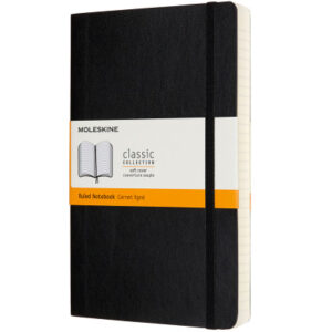 MOLESKINE Notizbuch Classic SC Large 647628042 schwarz, liniert 200 Blatt
