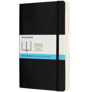 MOLESKINE Notizbuch Classic SC Large 647628073 schwarz, dots 200 Blatt