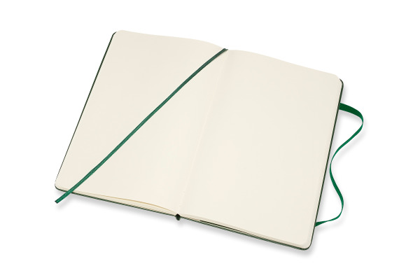 MOLESKINE Notizbuch Classic HC Large 647629070 myrtengrün, blanco 120 Blatt – Bild 4