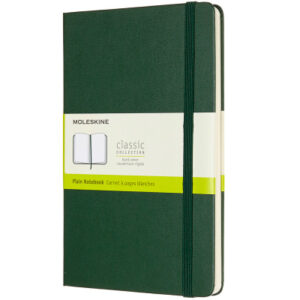 MOLESKINE Notizbuch Classic HC Large 647629070 myrtengrün, blanco 120 Blatt