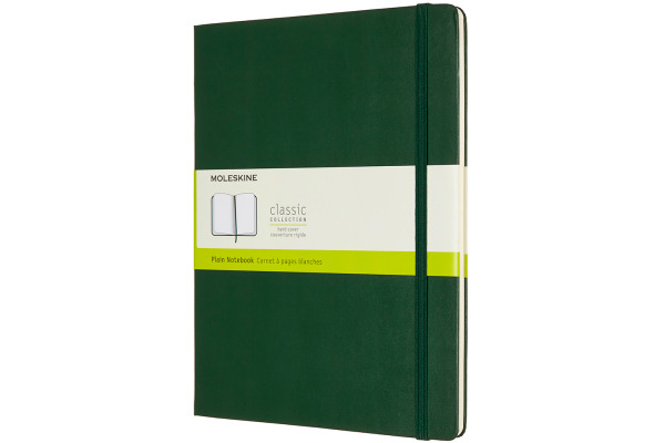 MOLESKINE Notizbuch Classic HC XL 647629117 myrtengrün, blanco 96 Blatt