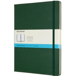 MOLESKINE Notizbuch Classic HC XL 647629131 myrtengrün, dots 96 Blatt