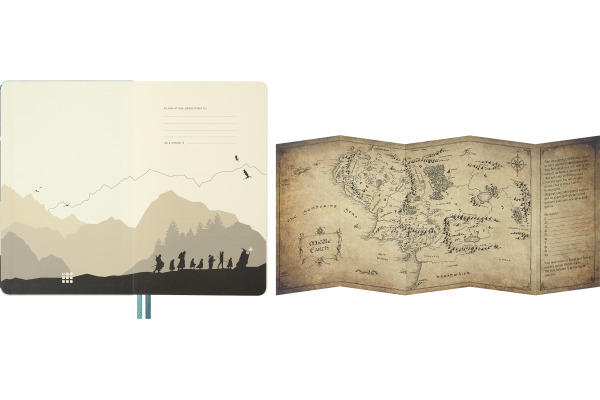 MOLESKINE Notizbuch Herr Der Ringe L/A5 805671151 Aragorn, liniert 88 Blatt – Bild 2