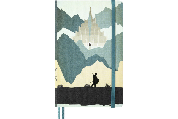 MOLESKINE Notizbuch Herr Der Ringe L/A5 805671151 Aragorn, liniert 88 Blatt
