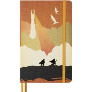 MOLESKINE Notizbuch Herr Der Ringe L/A5 805671151 Frodo & Sam, liniert 88 Blatt