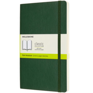 MOLESKINE Notizbuch Classic SC Large 853600028 myrtengrün, blanco 120 Blatt