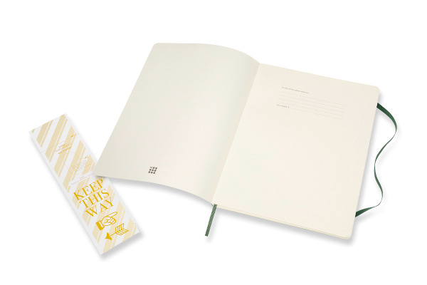 MOLESKINE Notizbuch Classic SC XL 853600059 myrtengrün, liniert 96 Blatt – Bild 4