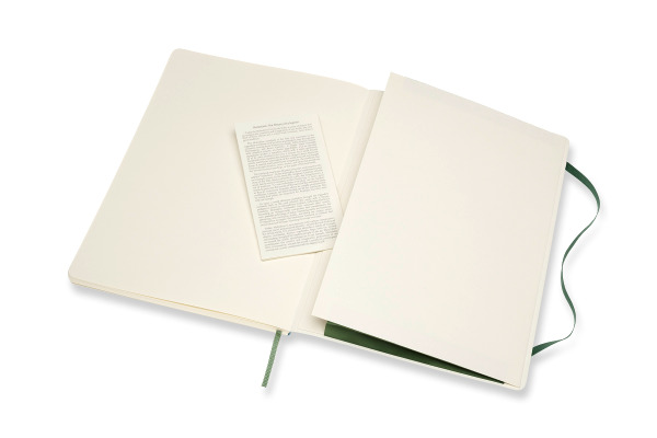 MOLESKINE Notizbuch Classic SC XL 853600066 myrtengrün, blanco 96 Blatt – Bild 4